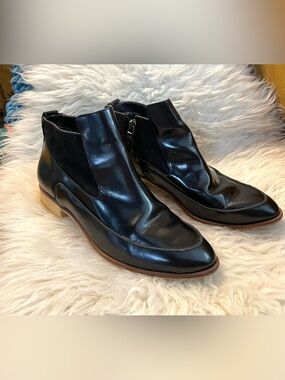 Derek Lam 10 Crosby Danielle Leather & Suede Ankle Boots Size 7